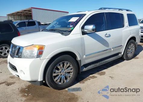 2015 Nissan Armada Platinum from USA, damaged, VIN 5N1BA0ND0FN613826